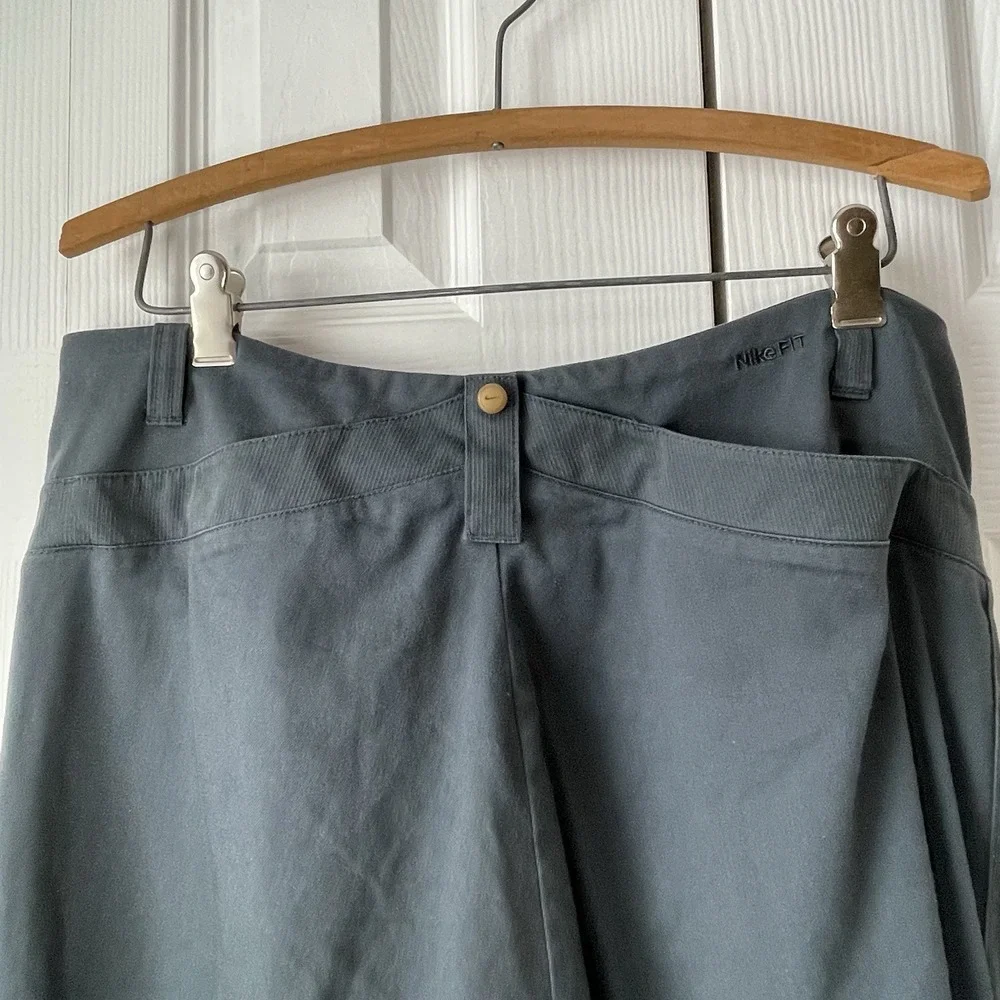 Nike Fit Pants - Green - Women's Large Snap Bottom Hiking Active‎ Pants